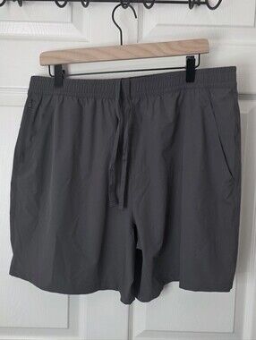 CSG Active Men's Gray Performance Athletic Shorts - Size XL